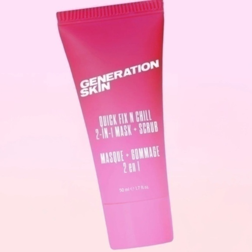 Generation Skin - Quick Fix N Chill 2 in 1 Mask + Scrub